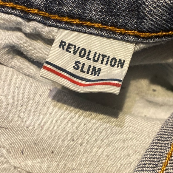 Tommy Hilfiger Revolution Slim Jeans Boys Size 14 w/Embroidered Logo Coin Pocket - Picture 8 of 8